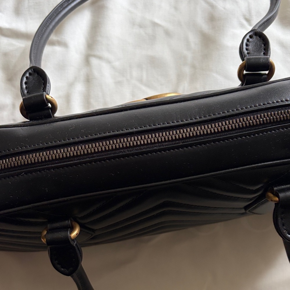 Gucci GG Marmont Matelassé Top Handle Bag *RESERVED* - Picture 3 of 9